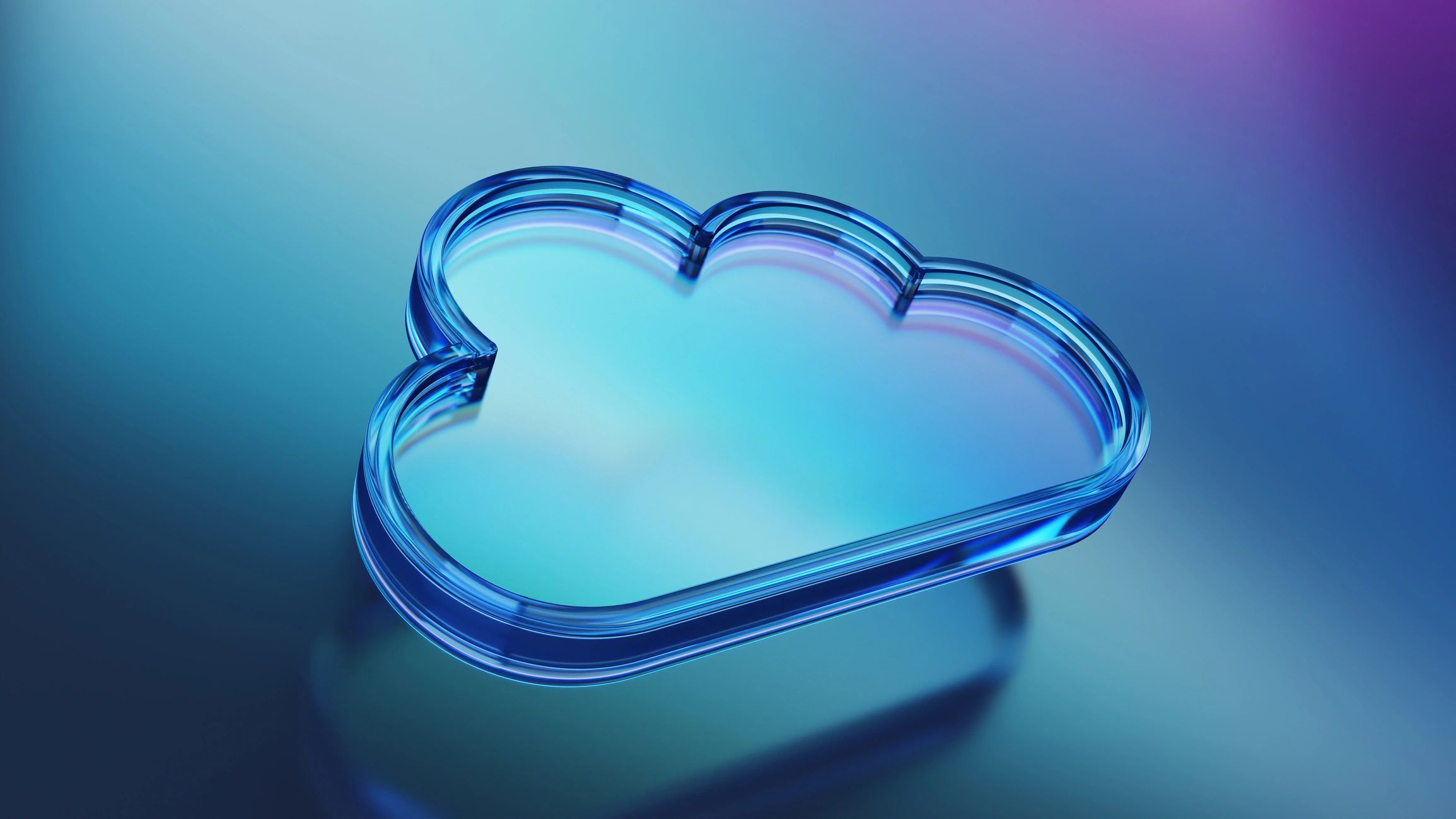 3D cloud icon representing cloud workstation services